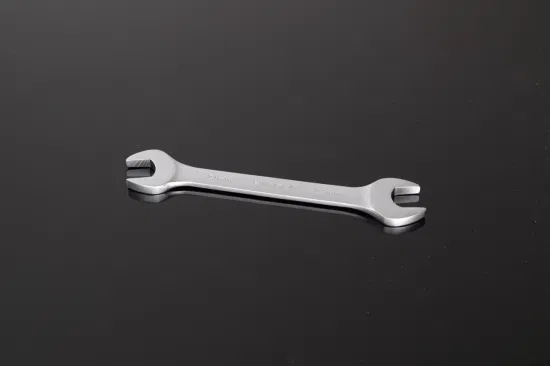 Middly Wrench Set, Double Open-End Wrench, Open Spanner, Cr-V