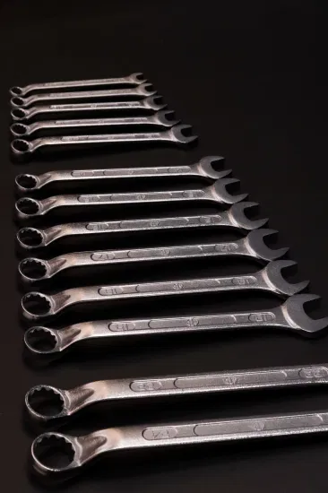 New Combination Wrench Set with Roll up Pouch