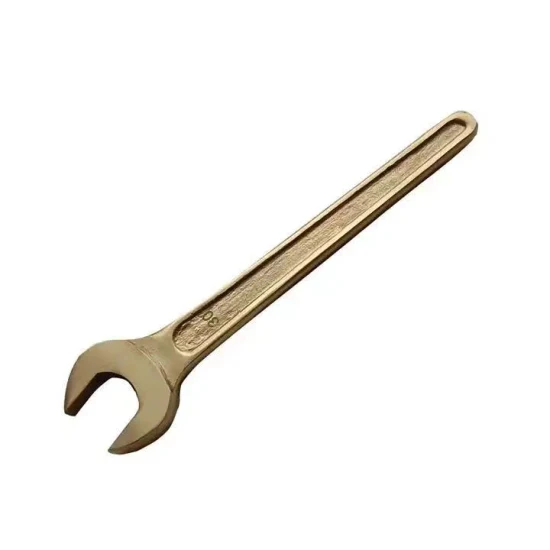 Non-Sparking Tools Single Open End Wrench 24 mm Exploration Proof Single End Open End Wrench, Tool, Hand Tool, Hardware Tool, Wrench, Spanner