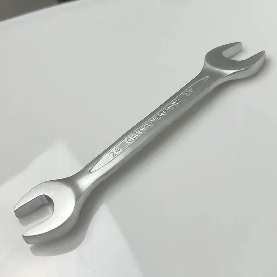 Open-End Wrench/Open Spanner 24-27mm Cr-V Matt Finish, Factory Price