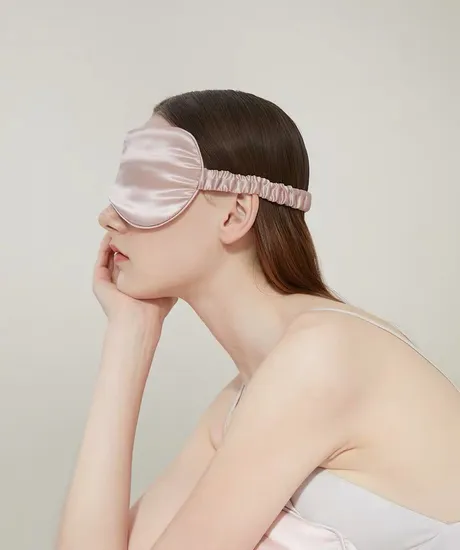 100% Luxury Silk Sleeping Eye Mask Factory Direct 16mm/19mm/22mm