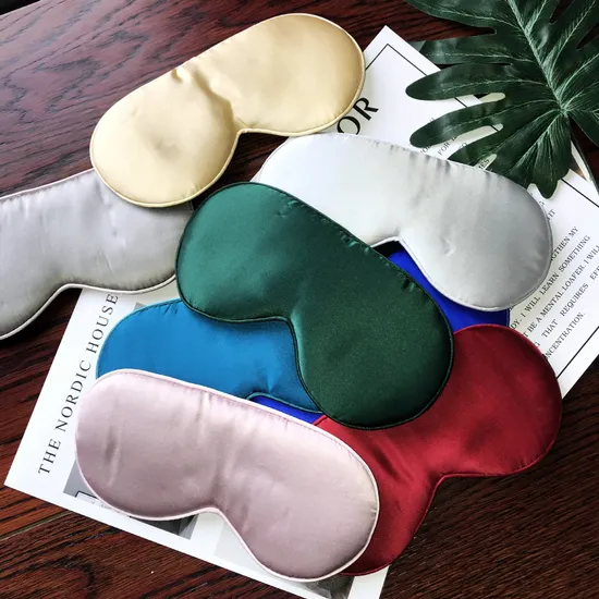 100% Silk Pure Color Custom Eyemask