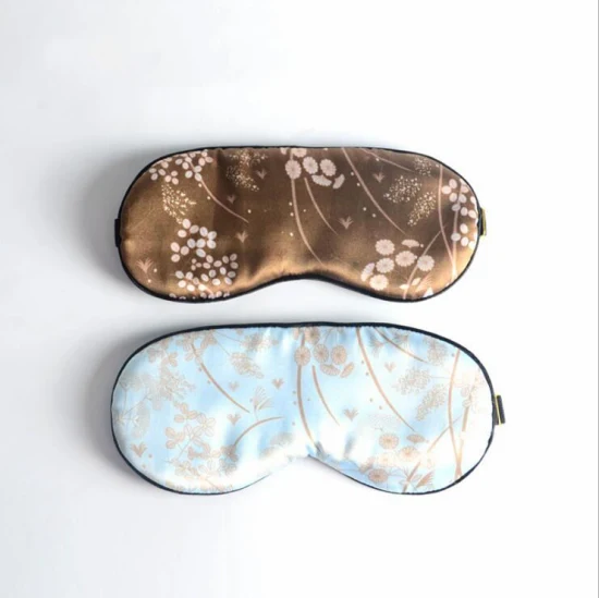 Custom Digital Printed 100% Mulberry Silk Eye Mask