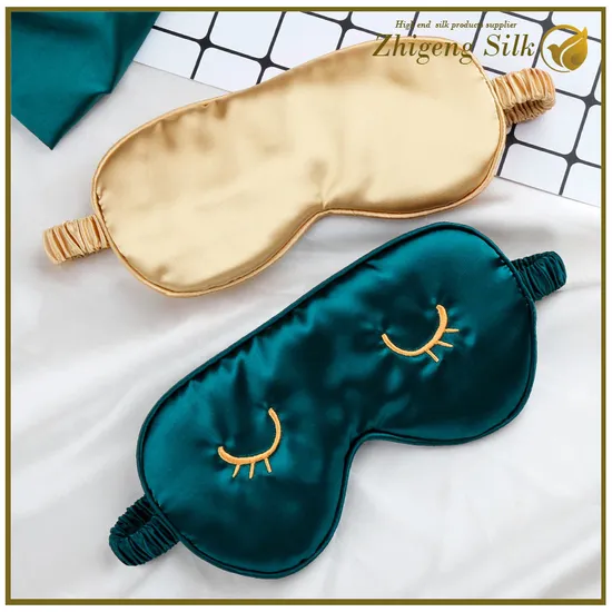 Custom High Quality Sleep Silk Eye Mask