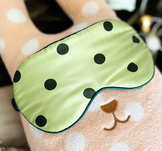 Custom Printed Silk Sleep Mask