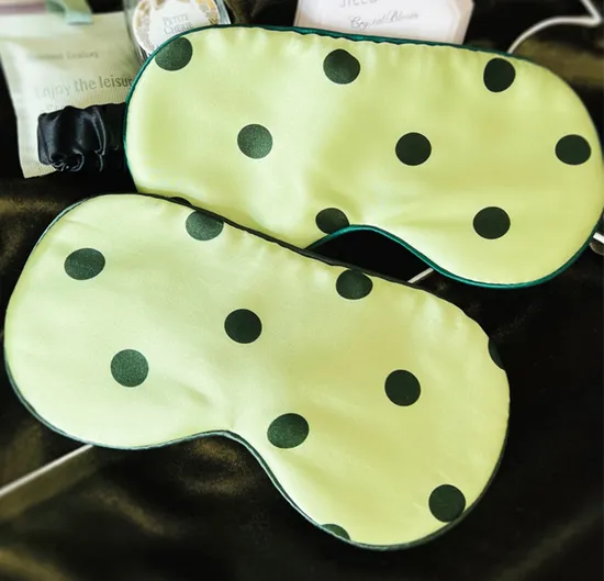 Custom Printed Silk Sleep Mask