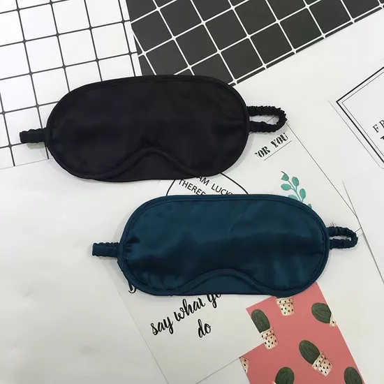 Custom Printing Silk Eye Mask