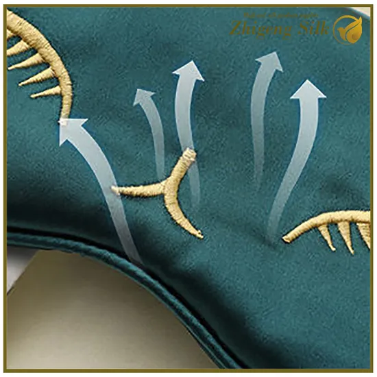 Custom Sleep Silk Eye Mask with Good Ventilation