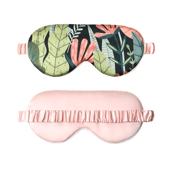 Fashion Custom Printed Beauty Silk Sleep Mask