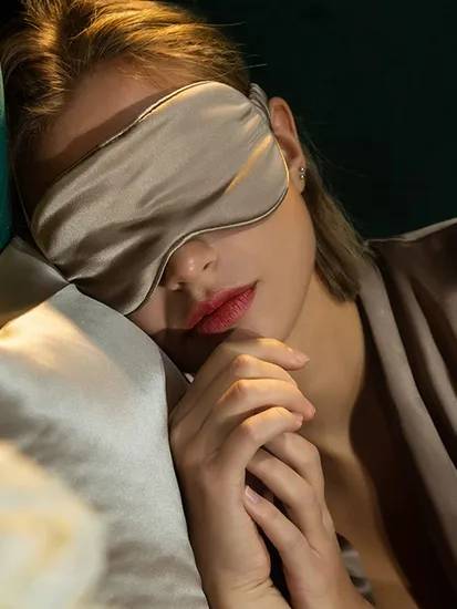 High Quality Custom Silk Eye Mask for Sleep