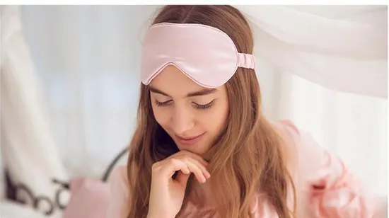 Lover Gift 100% Silk Custom Eye Mask