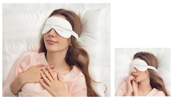 Lover Gift 100% Silk Custom Eye Mask