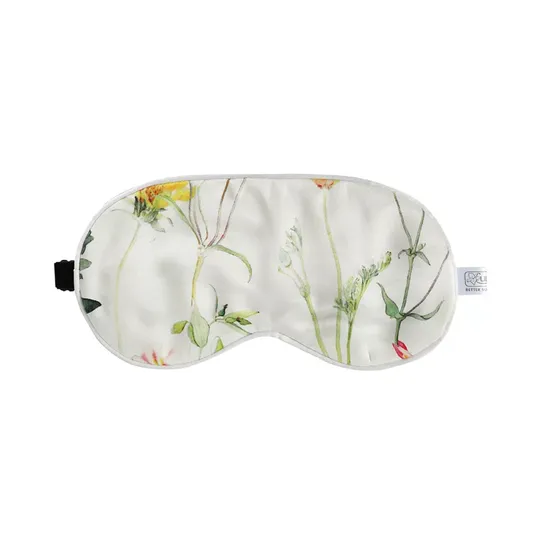 New Design Fashion Silk Printed Eyemask Customized