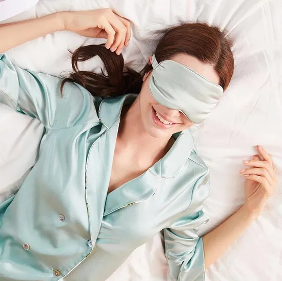 Silk Fabric Skin Care Eye Sleep Mask