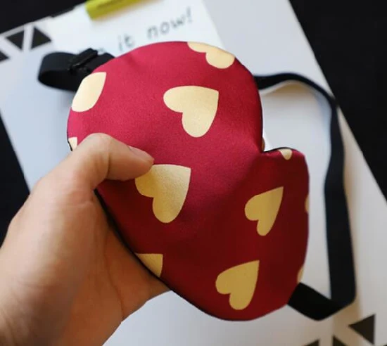 Sweet Heart Design Silk Eyemask