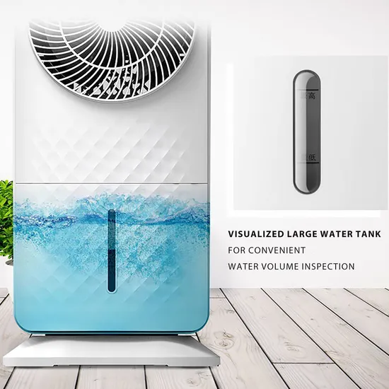 2024 New Water Tank Conditioner Residential Standing Portable Misting Air Cooler Fan