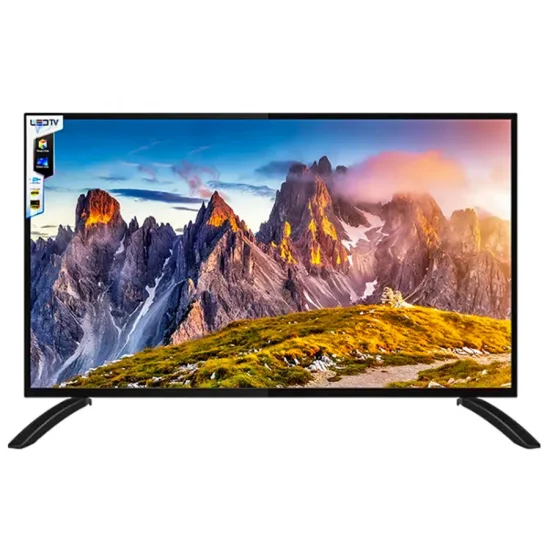 60 Inch Smart LED TV with Curved Screen and Straight Screen and High Resistant to Heavy Blows