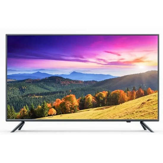 60 Inch Smart LED TV with Curved Screen and Straight Screen and High Resistant to Heavy Blows