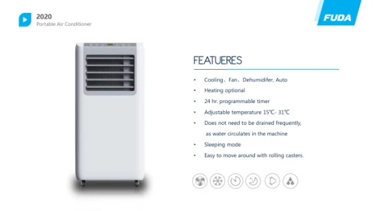 Manufacturer′ S Recommended Mobile Air Conditioner with Heating and Cooling