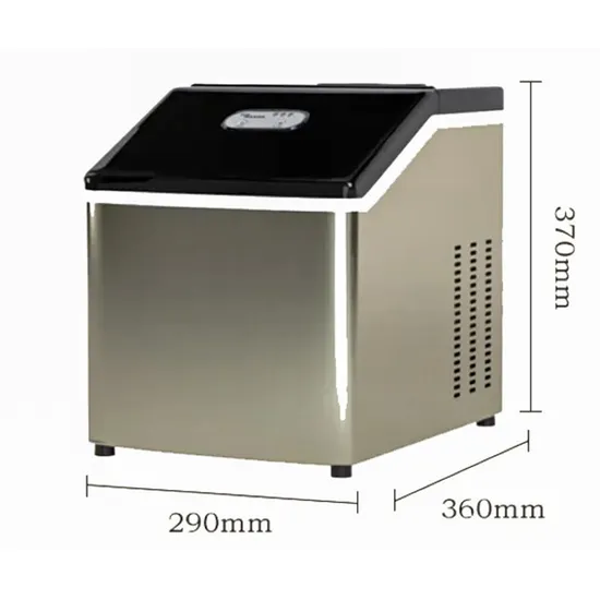 Portable Ice Maker Ice Machine with Efficient Refrigeration for Home and Office