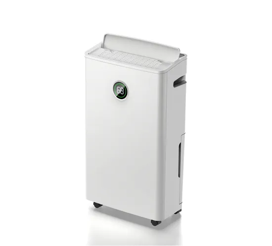 White Industrial Global Portable Air Dehumidifier for Basement, Home and Whole Room