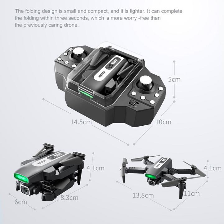 XT4 Camera One-Click Landing 3.15 inches Small Hand-Sized Air Pressure HD Hovering Wifi Image Transmission Drone for Adults