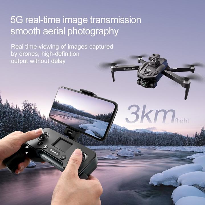 5G GPS Newest GPS Drone With Wifi 8K 5G HD Dual Camera Flow Obstacle Avoidance Light Aerial Photography Drone Factory to Consumer Operations