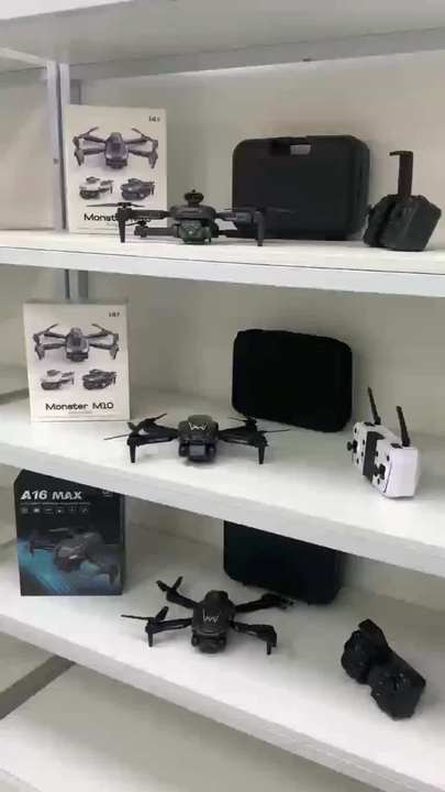 E88 Max Brushless Mini Drone with Camera 4K Aerial Photography UAV Quadcopter Optical Flow Positioning Remote Control Beginners Contract Manufacturing