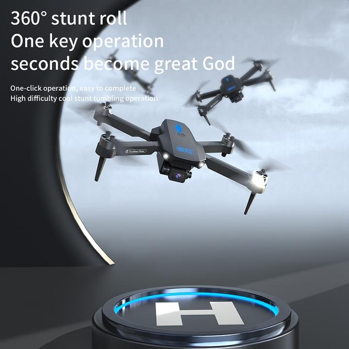 E88 Max Brushless Mini Drone with Camera 4K Aerial Photography UAV Quadcopter Optical Flow Positioning Remote Control Beginners Contract Manufacturing