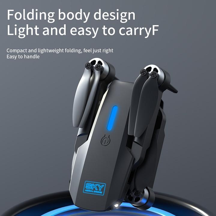 E88 Max Brushless Mini Drone with Camera 4K Aerial Photography UAV Quadcopter Optical Flow Positioning Remote Control Beginners Contract Manufacturing