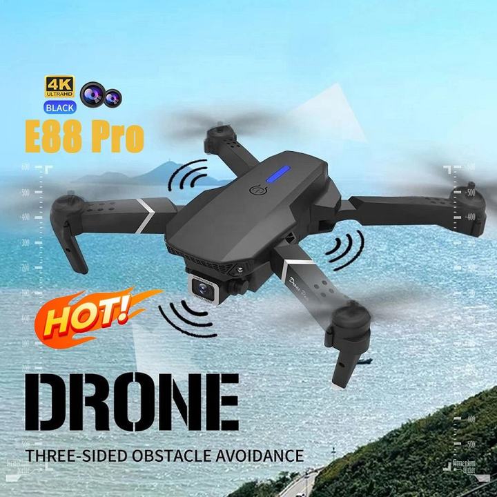 E88 Mini Drone Camera Remote Control Airplane HD 1080p Dual Camera Professional Photography UAV Quadcopter Hot RC Drones