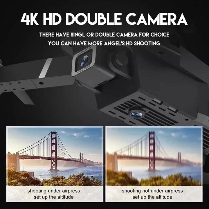 E88 Pro Obstacle Avoidance Camera Drone 4K With HD Camera Foldable Headless Altitude Hold Long Range Pocket Drone Wholesale Bulk Supply Distributor