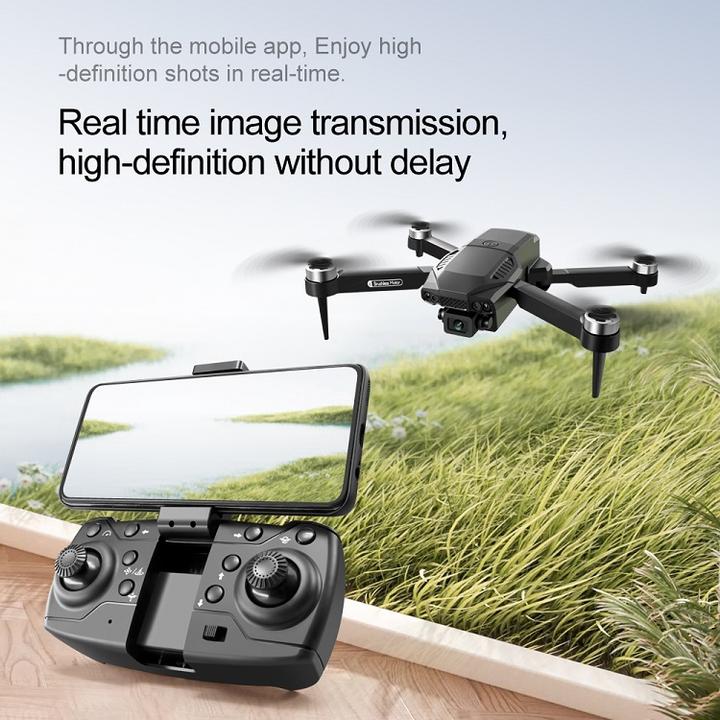 F198 Optical Flow Positioning Brushless UAV 2.4G Wifi Transmission RC Video Drones Dual Camera 480P Mini Smart Follow Drone China Factory Direct Export