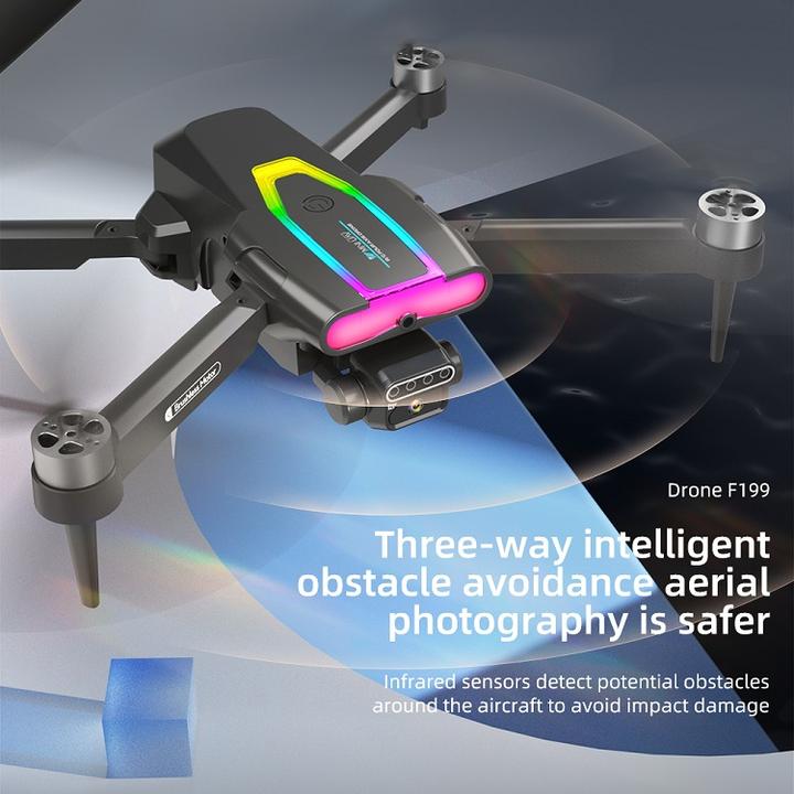 F199 Drone Aerial Photography With 720P Wide Angle HD Dual Camera Brushless WIFI FPV Professional RC Foldable Quadcopter Wholesale B2B Pricing Pricing