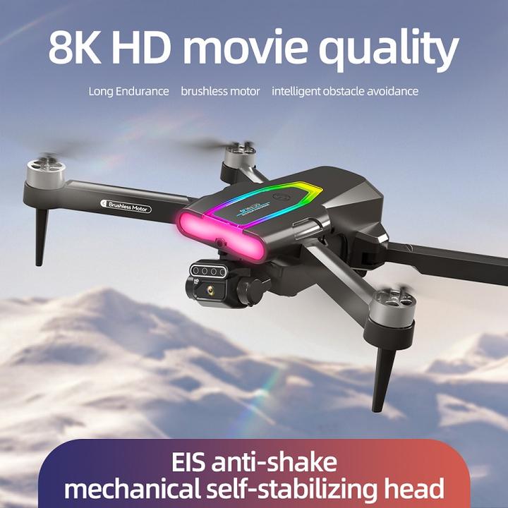 F199 Drone With Camera Mini 4K Wifi Fold Drone Brushless Optical Flow 100m Phone Control 2.4G FPV Gesture Outdoor Quadcopter