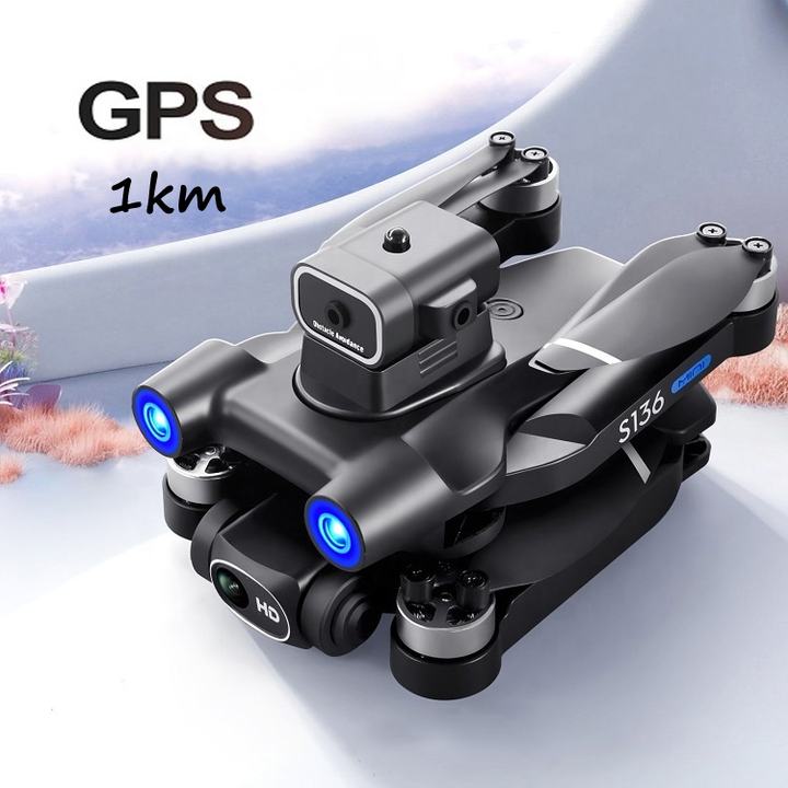 GPS S136 Visual Obstacle Avoidance Professional 5G WIFI Mini GPS Drone With Camera FPV Quadcopter Direct Factory Wholesale Innovation