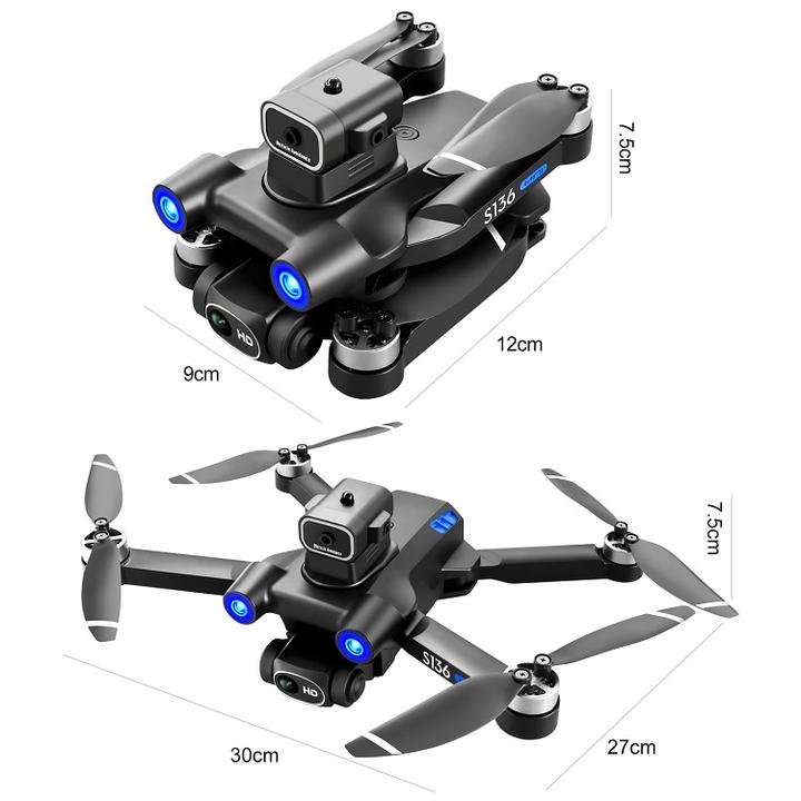 GPS S136 Visual Obstacle Avoidance Professional 5G WIFI Mini GPS Drone With Camera FPV Quadcopter Direct Factory Wholesale Innovation