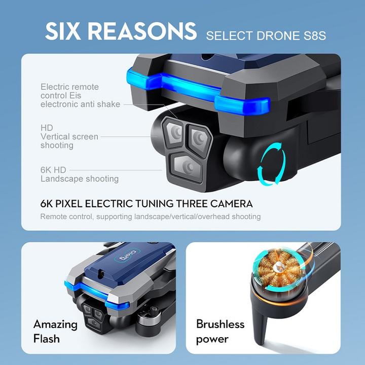 Mini Pocket Drone Remote Control Quadcopter Rc Beginner Drone With Led Lights RC Drone Factory Wholesale Custom Solutions