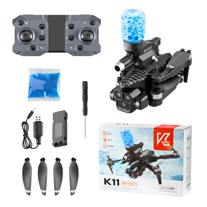 Rc Mini Drone K11max With Water Bomb Launch Brushless Motor And Optical Flow Triple Cameras For Beginner Industrial Exporter Custom Solutions