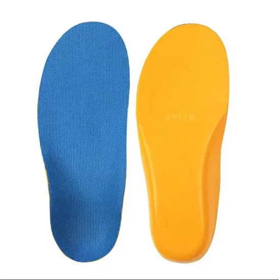 Custom Orthotic Insole for Children with Flat Foot and Xo Leg