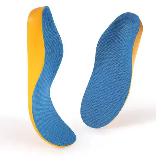 Custom Orthotic Insole for Children with Flat Foot and Xo Leg