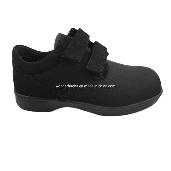 High Quality Medical Black Diabetic Foot Shoes