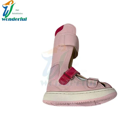 High Quality Pink Children Orthopedic Sandals Shoes Made in China