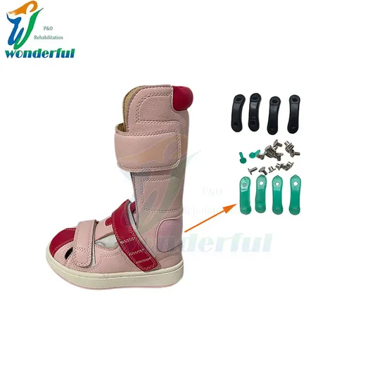 High Quality Pink Children Orthopedic Sandals Shoes Made in China