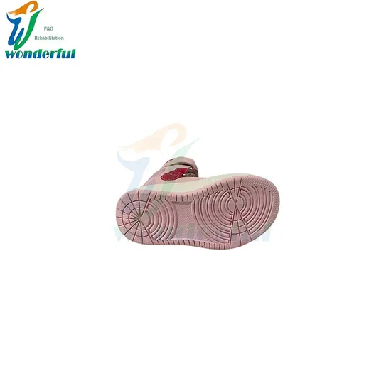 High Quality Pink Children Orthopedic Sandals Shoes Made in China