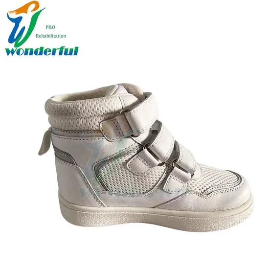 High Quality White Breathable Non-Slip Shock-Absorbing Orthopedic Shoes