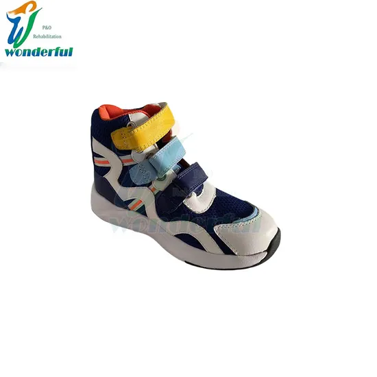 Kids Orthopedic Shoes with Orthotic Insoles for Boys Flat Foot Correction Children Knee Ankle Orthosis Factory Price Danny Shoes