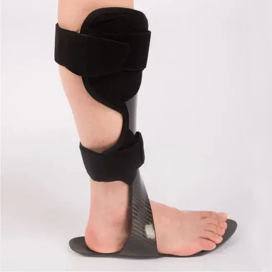 Medical Orthopedic Brace Support Carbon Fiber Ankle Foot Orthosis Afo