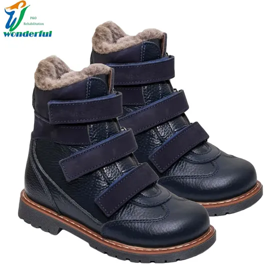 Non-Slip Winter Childrens′ Shoes for Healthy Foot Development Flat Foot Correction Knee Ankle Orthosis Factory Price Danny Shoes