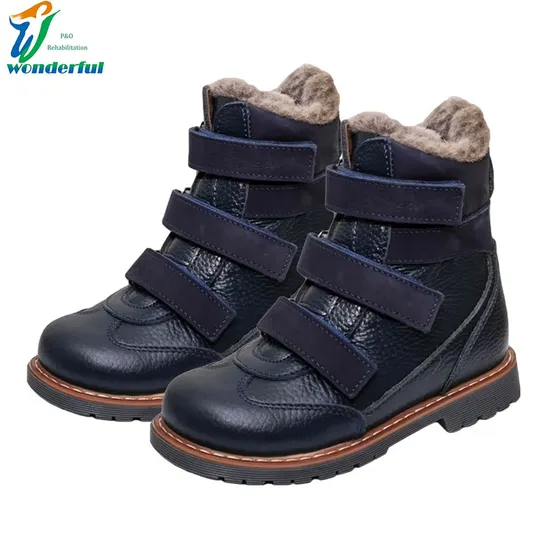 Non-Slip Winter Childrens′ Shoes for Healthy Foot Development Flat Foot Correction Knee Ankle Orthosis Factory Price Danny Shoes